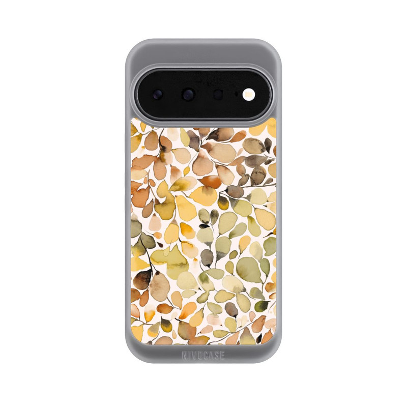 Pixel 11 NIVOpure Eukalyptus Aquarellblätter Braun Herbst