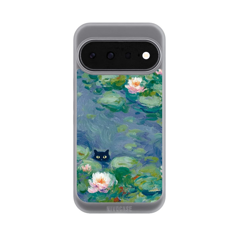 Pixel 11 NIVOpure Katze im Teich Gemälde Impressionismus
