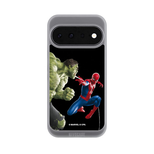 Google Pixel 11 NIVOpure Spider-Man und Hulk