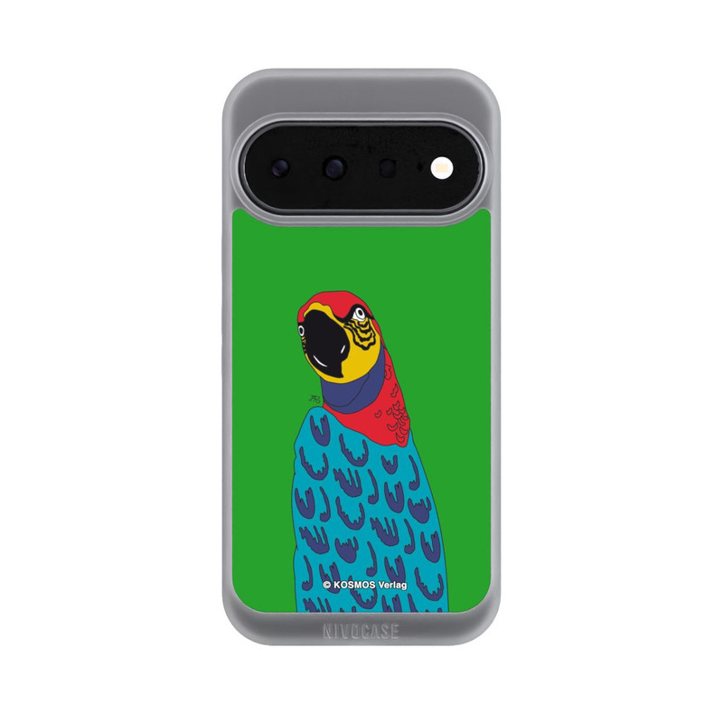 Pixel 11 NIVOpure Drei Fragezeichen und der Super-Papagei