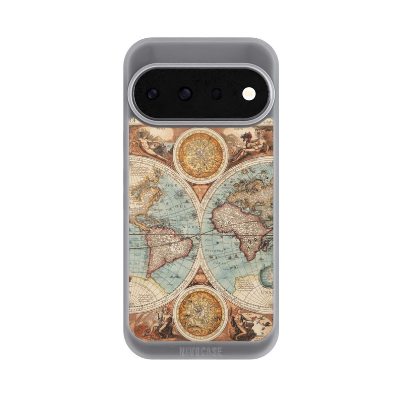 Pixel 11 Pro NIVOpure Vintage Weltkarte