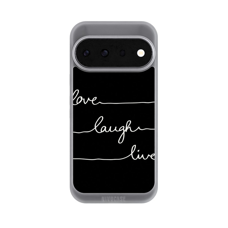 Pixel 11 Pro NIVOpure Love Laugh Live weiß/schwarz