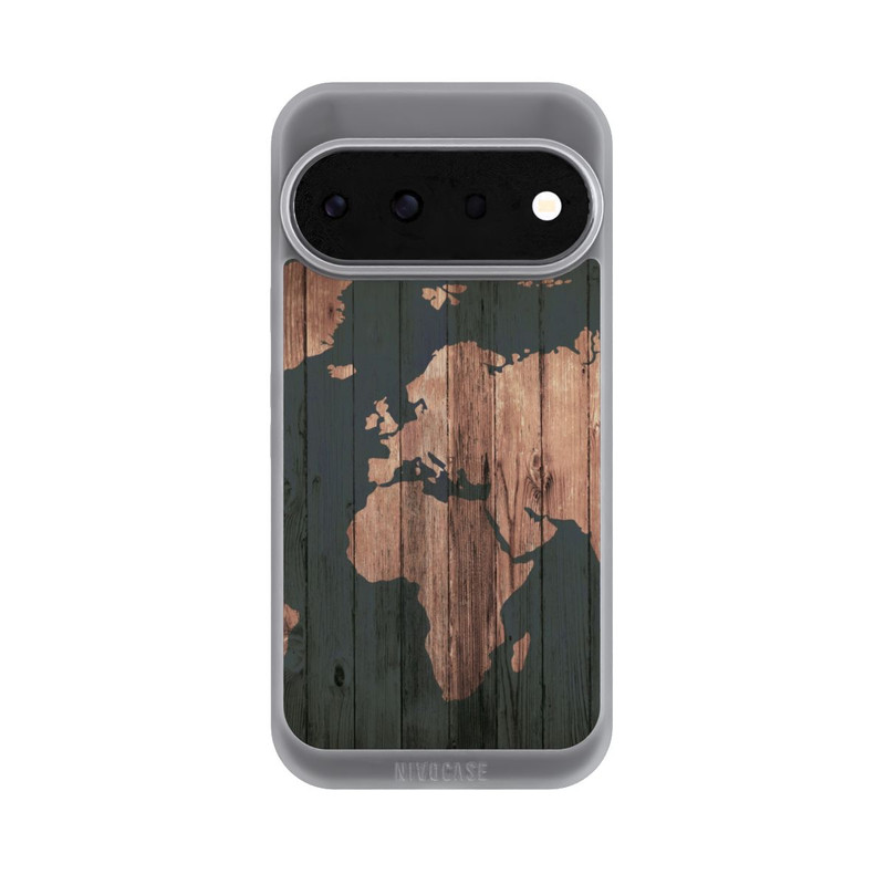 Pixel 11 Pro NIVOpure Wooden World Map