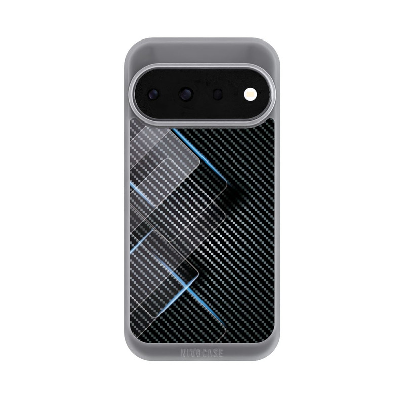 Pixel 11 Pro NIVOpure Blaue Linien auf Karbon