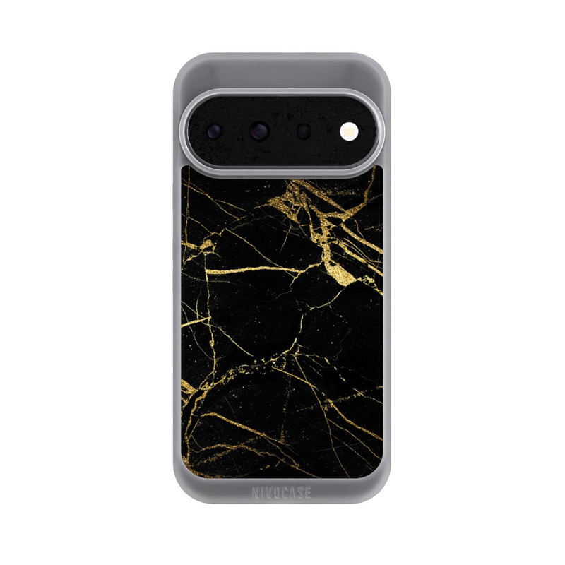 Pixel 11 Pro NIVOpure Schwarzgoldener Marmor-Look