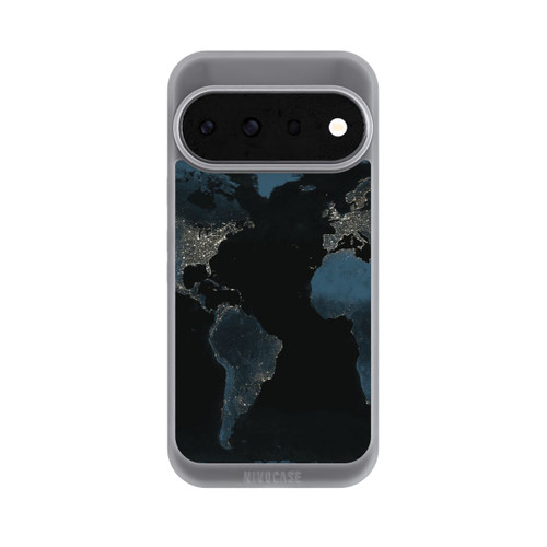 Google Pixel 11 Pro NIVOpure Carte du Monde Nuit