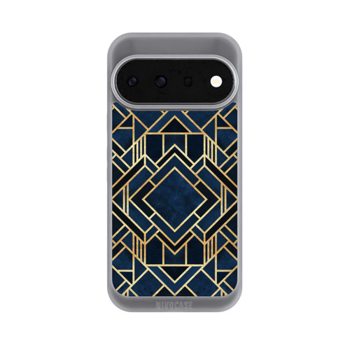 Google Pixel 11 Pro NIVOpure Kunst Deko Blau Golddruck