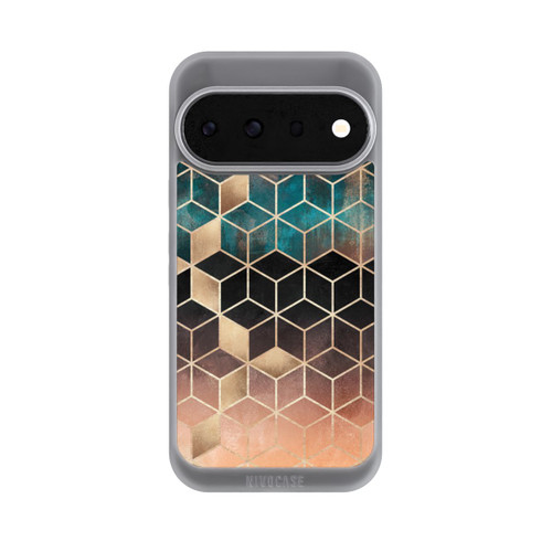 Google Pixel 11 Pro NIVOpure Ombre Traum Würfel Gold Druck