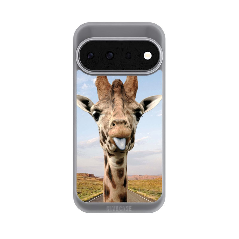 Pixel 11 Pro NIVOpure Giraffe On Road
