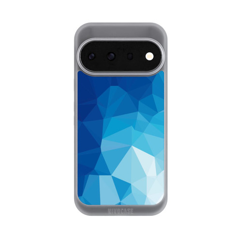 Google Pixel 11 Pro NIVOpure Mosaïque Polygonale Bleue