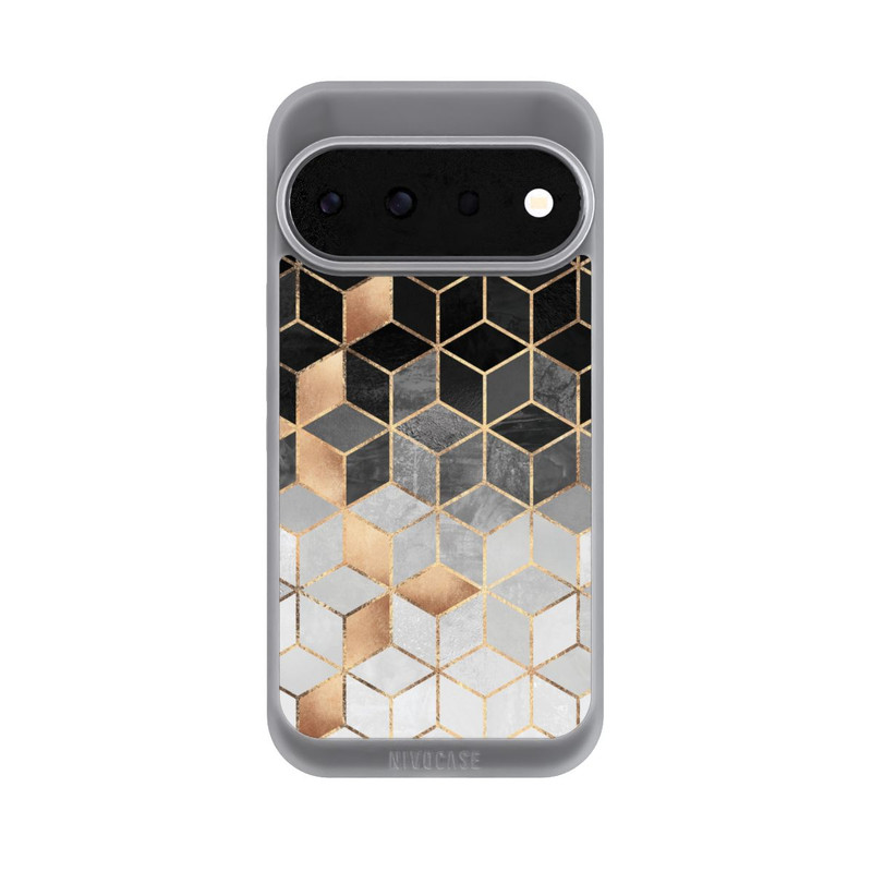 Pixel 11 Pro NIVOpure Würfel dunkel und gold