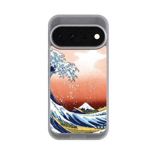 Google Pixel 11 Pro NIVOpure La Grande Vague de Kanagawa Rouge