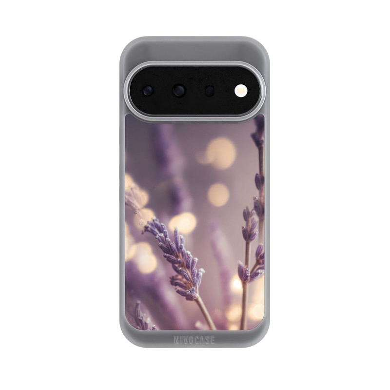 Pixel 11 Pro NIVOpure Lavender Close Up with AI