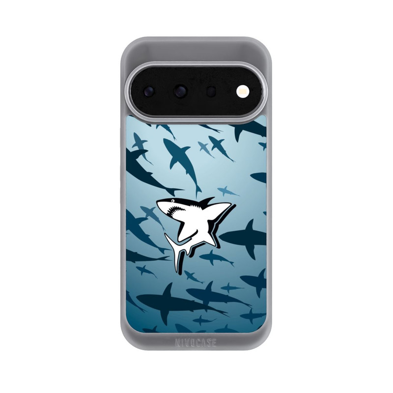 Pixel 11 Pro NIVOpure Haie Muster Blau
