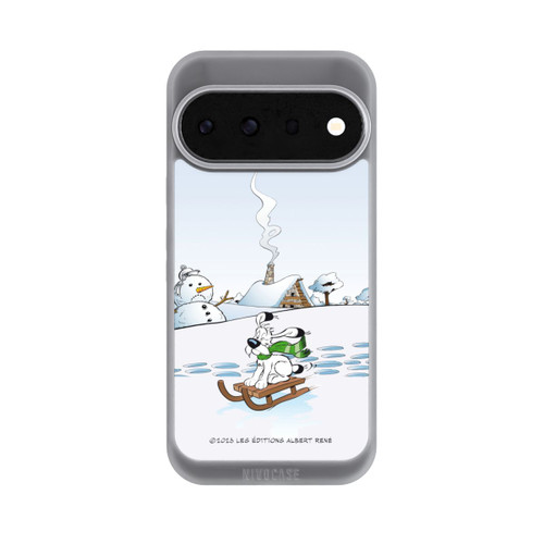 Google Pixel 11 Pro NIVOpure Idefix fährt Schlitten