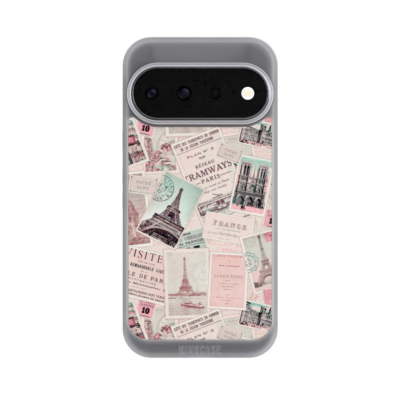 Pixel 11 Pro NIVOpure Vintage Paris Postcards Pattern