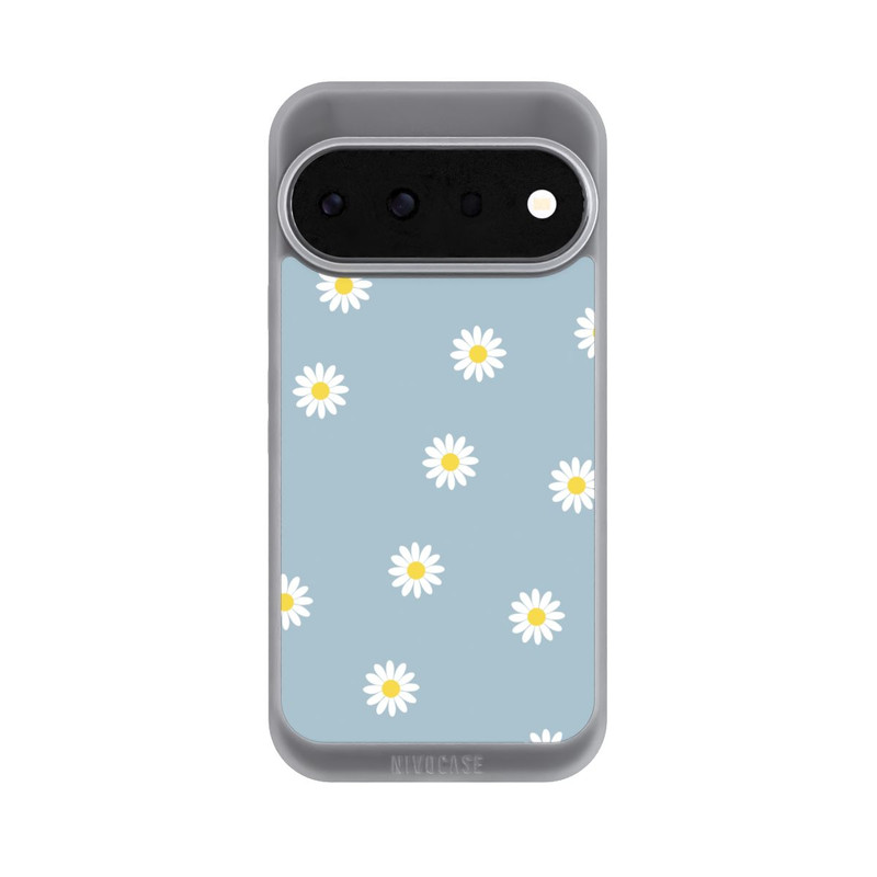 Pixel 11 Pro NIVOpure Gänseblümchen Muster Blau