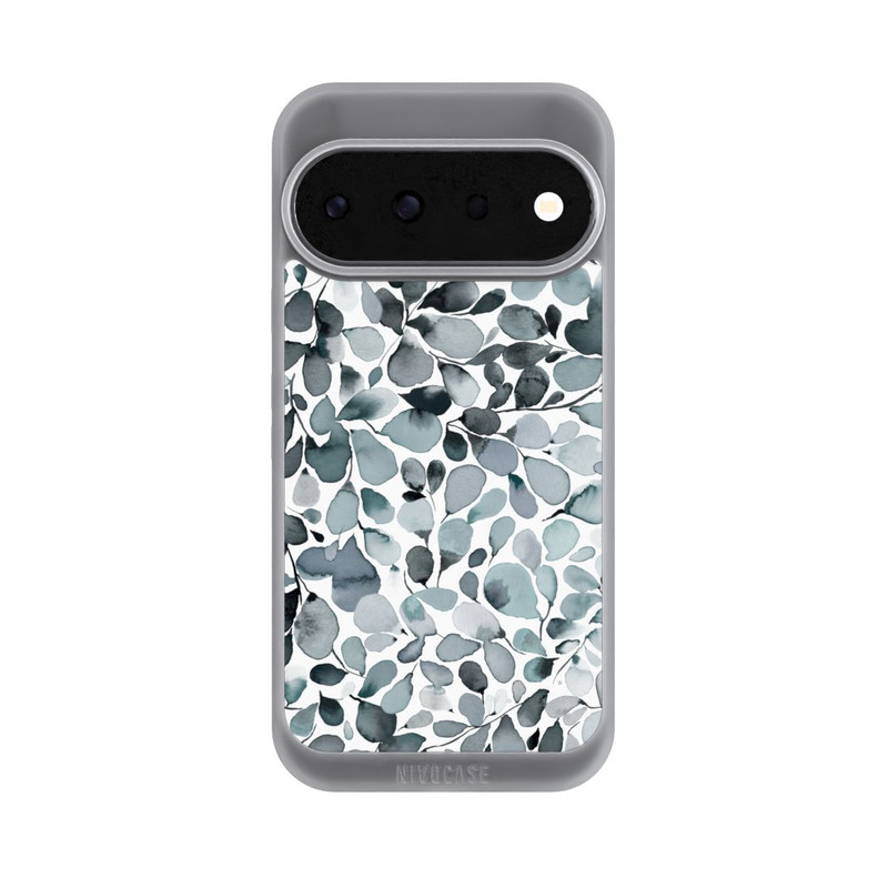 Pixel 11 Pro NIVOpure Eucalyptus Watercolor Leaves Grey
