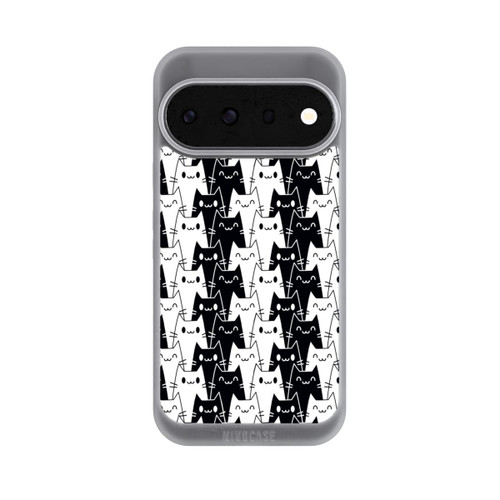 Google Pixel 11 Pro NIVOpure Katzentapete Schwarz Weiß