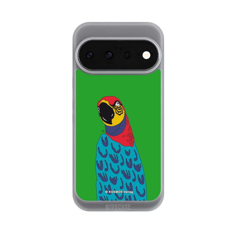 Pixel 11 Pro NIVOpure Drei Fragezeichen und der Super-Papagei