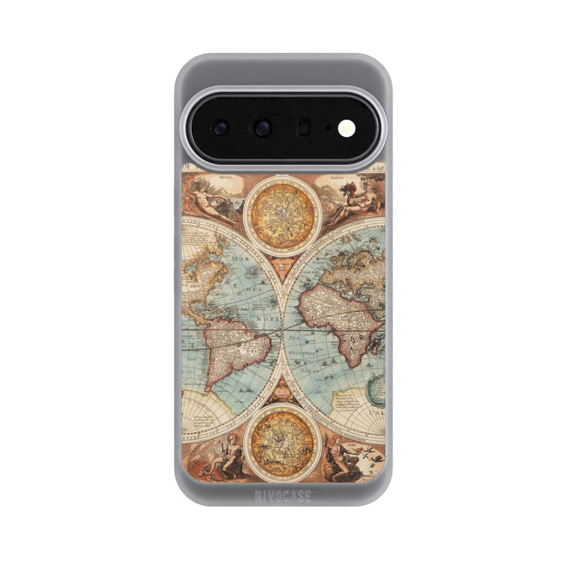 Pixel 11 Pro XL NIVOpure Vintage Weltkarte