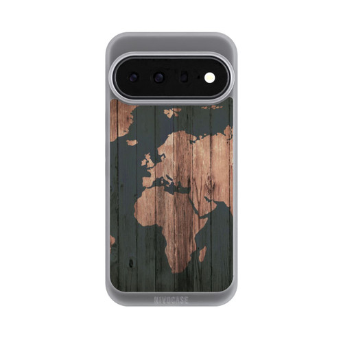 Google Pixel 11 Pro XL NIVOpure Wooden World Map