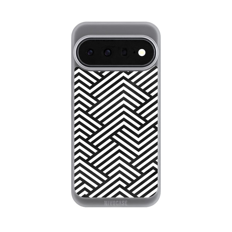 Pixel 11 Pro XL NIVOpure Schwarz und Weiß ZigZag