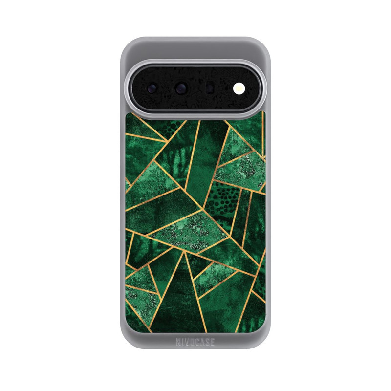 Pixel 11 Pro XL NIVOpure Deep Emerald Gold Print