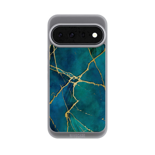Google Pixel 11 Pro XL NIVOpure Mineralischer Glamourlook Blaugold