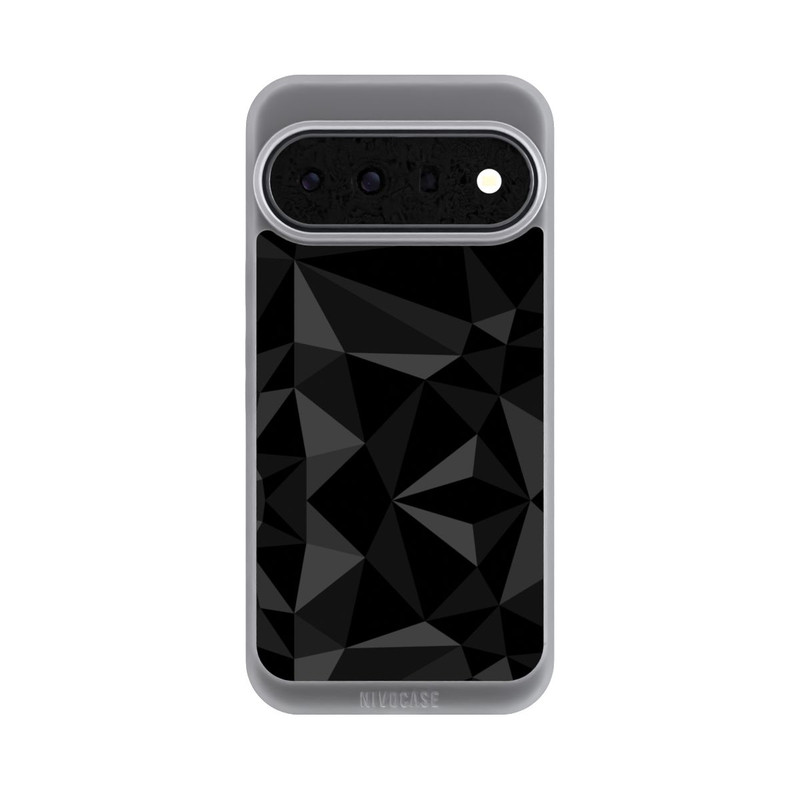 Pixel 11 Pro XL NIVOpure Motif Polygone Noir