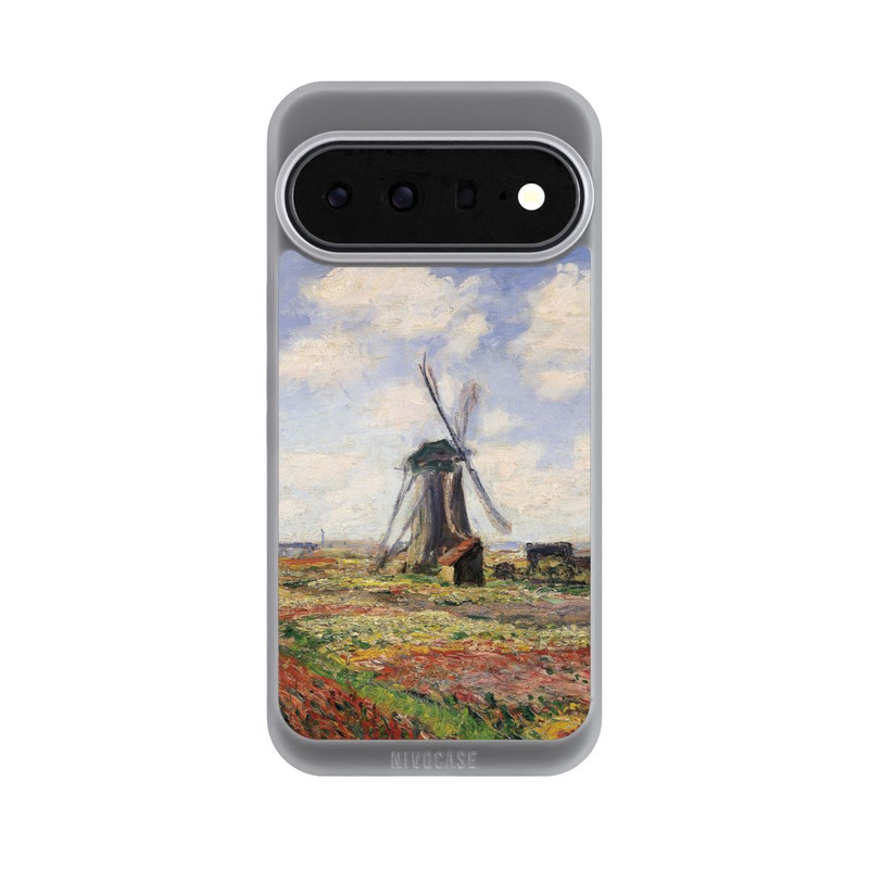 Pixel 11 Pro XL NIVOpure Tulip Fields with the Rijnsburg Windmil by Claude Monet
