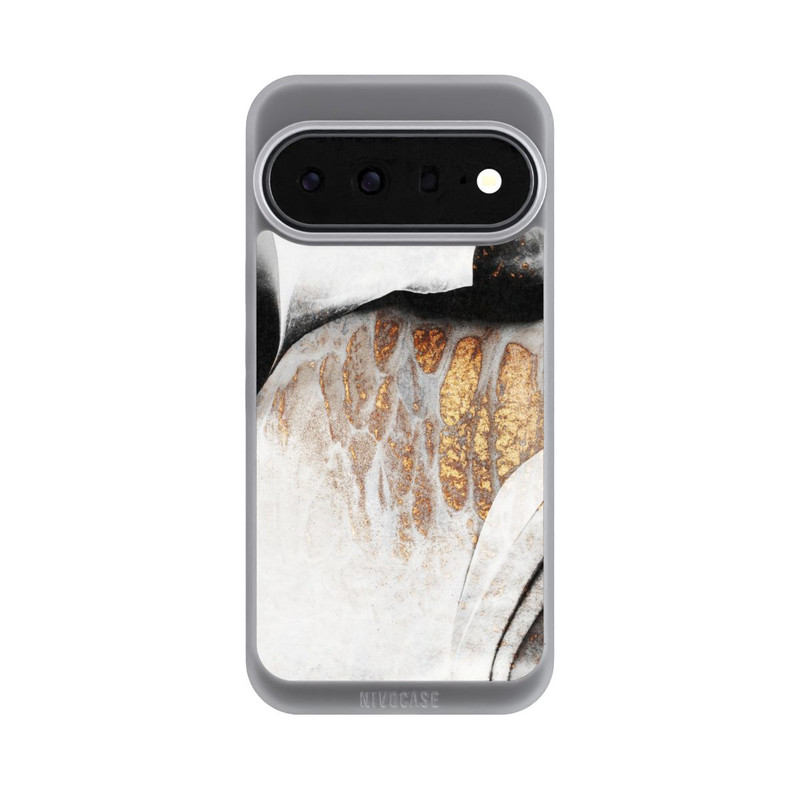 Pixel 11 Pro XL NIVOpure Schwarze und goldene Adern
