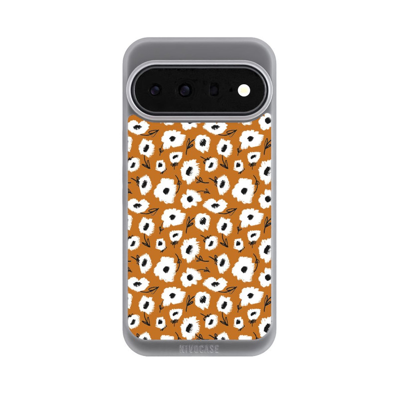 Pixel 11 Pro XL NIVOpure Blumenmuster Ocker