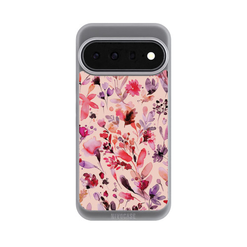Google Pixel 11 Pro XL NIVOpure Künstlerische Blumen Viva Magenta