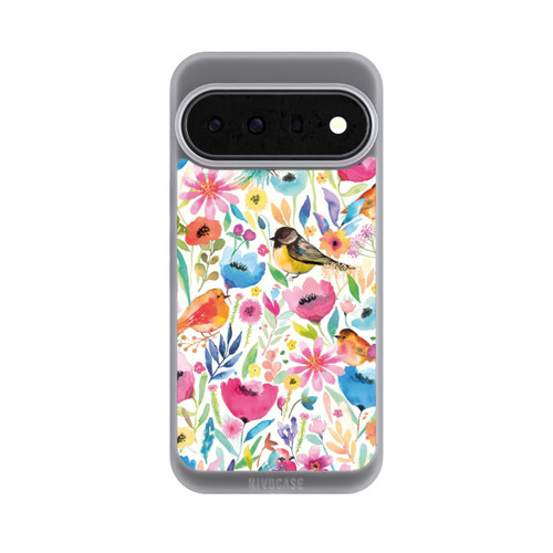 Google Pixel 11 Pro XL NIVOpure Oiseaux et fleurs fantaisistes