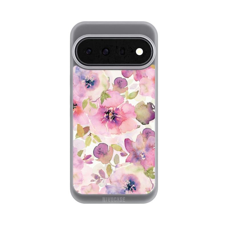 Pixel 11 Pro XL NIVOpure Tapete mit rosa Blumen