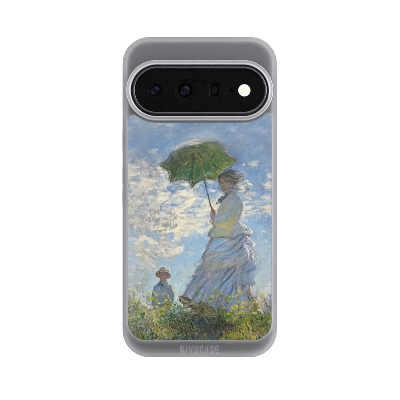 Pixel 11 Pro XL NIVOpure Frau mit Sonnenschirm - Monet
