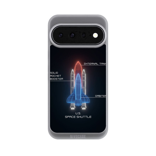 Google Pixel 11 Pro XL NIVOpure Space Shuttle Wireframe