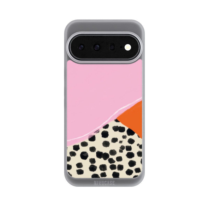 Pixel 11 Pro XL NIVOpure Rosa und Orange Gepunkteter Hintergrund