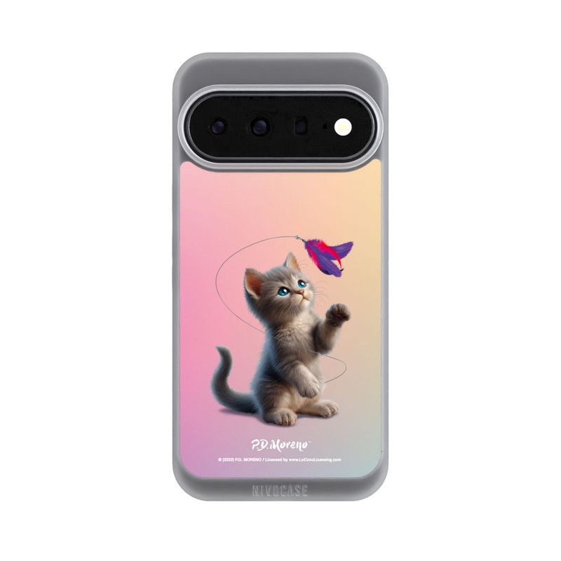 Pixel 11 Pro XL NIVOpure Playing Cat with Feather