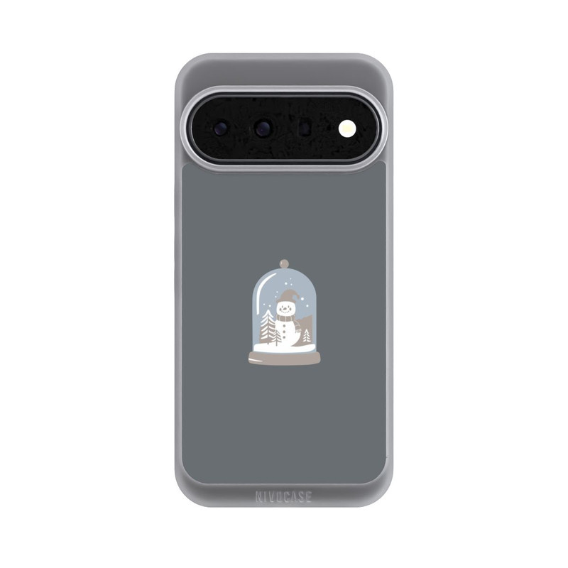 Pixel 11 Pro XL NIVOpure Minimalist Snow Globe with Snowman