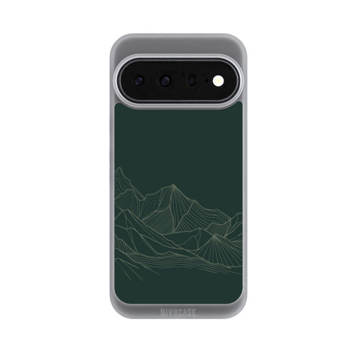 Google Pixel 11 Pro XL NIVOpure Berg Line Art Grün