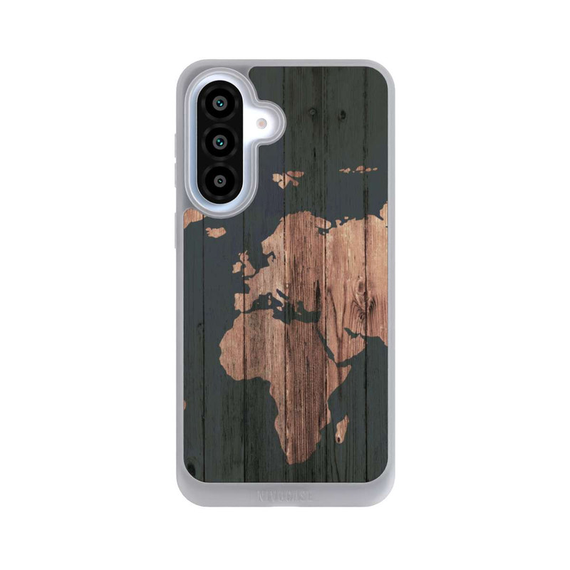 Galaxy A37 5G NIVOpure Wooden World Map