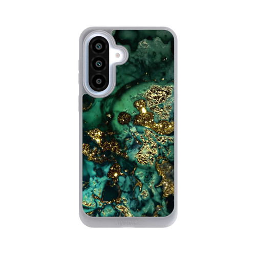 Samsung Galaxy A37 5G NIVOpure Cyan Glitzer Marmorlook