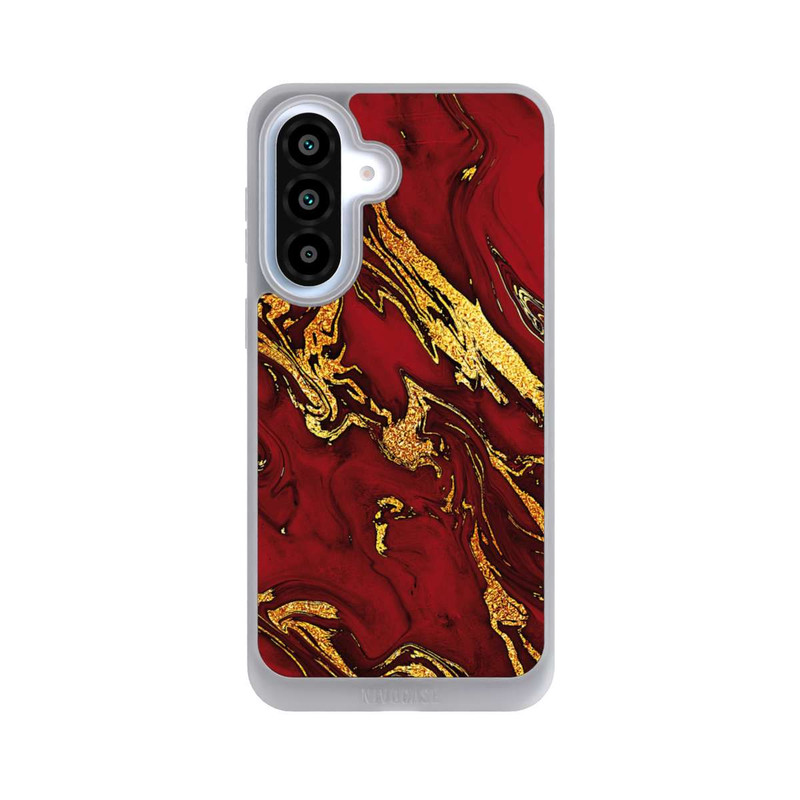Galaxy A37 5G NIVOpure Red Gold Marble Look