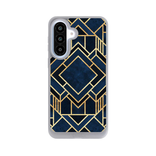 Samsung Galaxy A37 5G NIVOpure Kunst Deko Blau Golddruck