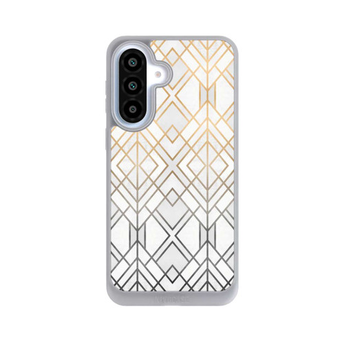 Samsung Galaxy A37 5G NIVOpure Gold and Grey Geo Print