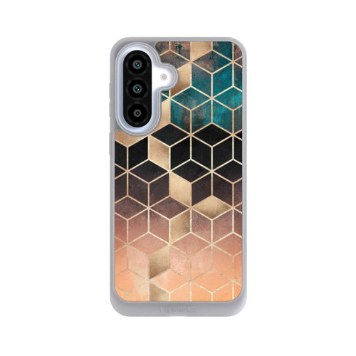 Samsung Galaxy A37 5G NIVOpure Cubes de rêve imprimé doré