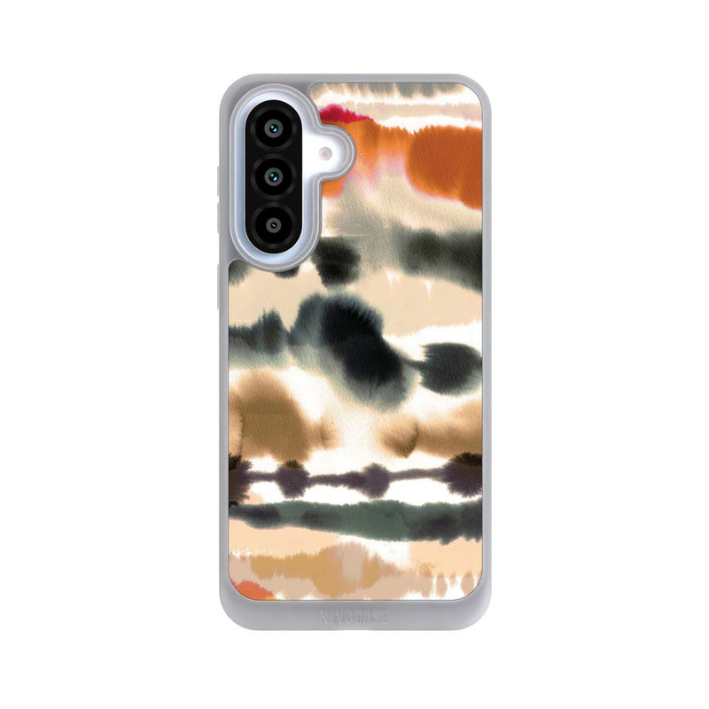 Galaxy A37 5G NIVOpure Soft Nautical Watercolor Lines Orange