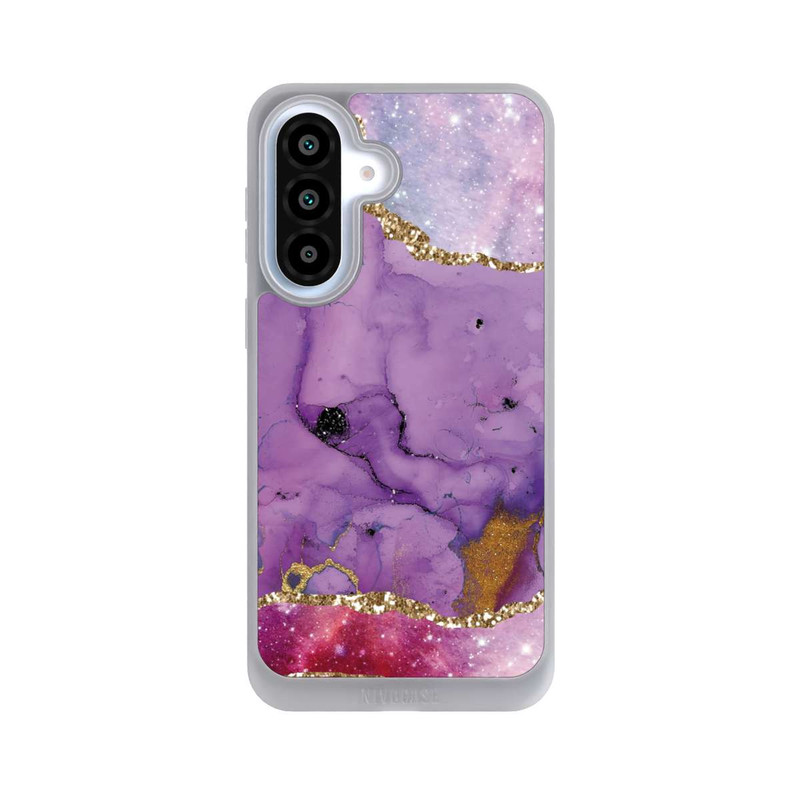 Galaxy A37 5G NIVOpure Purple Galaxy Glamour Marble